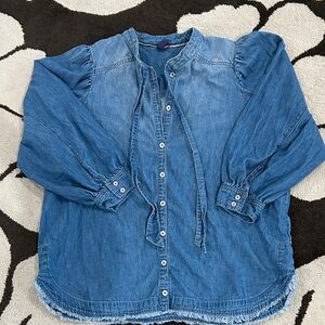 Anthropologie Pilcro Denim Shirt XL